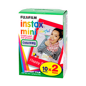 [Fuji] 후지 즉석필름 인스탁스 미니10 (2팩/1세트) 컬러프레임